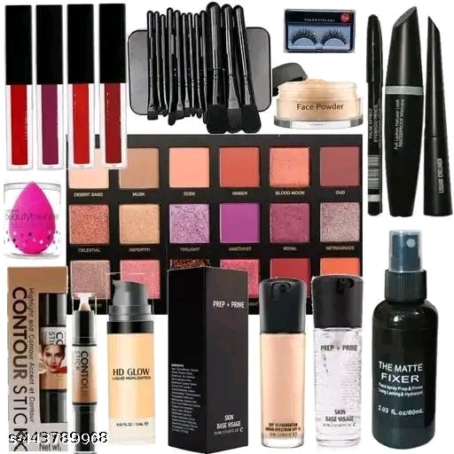 Rsentera's Professional Makeup combo of Girl and Women for Party and Daily Use Item (Pack of 12)