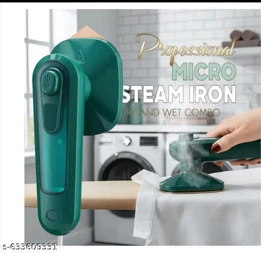 Handheld Portable Steam Iron | Quick Garment Steamer for Clothes