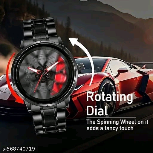 VortexSpin ShadowRotor HyperDrive RedCore PhantomWheel TurboMechanix Precision SteelFusion Series UltraSport Mechanical Spinner Watch Limited Edition.