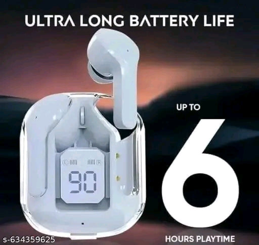 Premium TWS Earbuds with Transparent Case  Name: Premium TWS Earbuds with Transparent Case