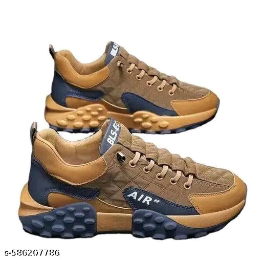 Top AIR Synthetic sneaker brown
