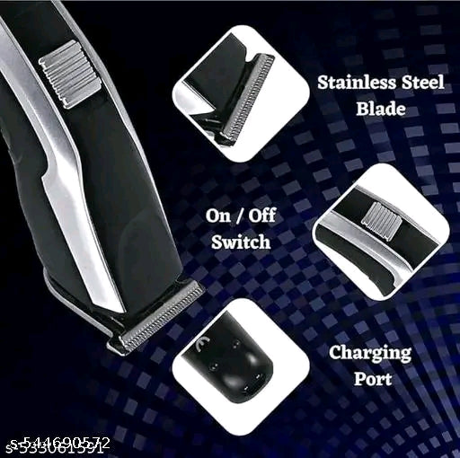 538 Trending Professional Rechargeable Hair Clipper and Trimmer Runtime: 45 min Trimmer for Men &amp; Women