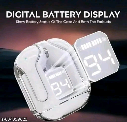 Premium TWS Earbuds with Transparent Case  Name: Premium TWS Earbuds with Transparent Case