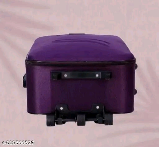 Latest Men Women Fancy Modern Suitcase Trendy Hand Bags Trolly Bags with Wheels Combo