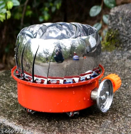 Camping Stove, Backpacking Stove, Foldable, Portable, Lightweight, Ignition, Single Burner Adjustable, Premium Mini Powerful and Stable Camp Stove for Hiking Picnic