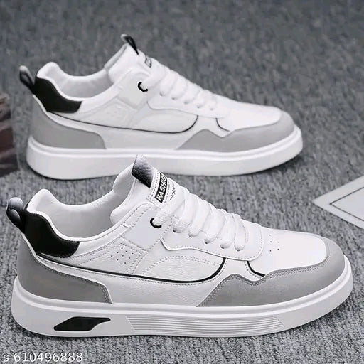 Classic White Sneakers | Lightweight Comfortable Shoes