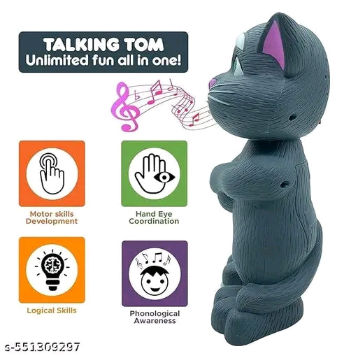 Battery Operated Intelligent Talking Toy – Voice Repeat, Songs &amp; Rhymes (3+ Years)