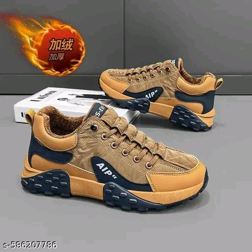 Top AIR Synthetic sneaker brown