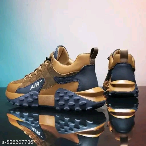 Top AIR Synthetic sneaker brown