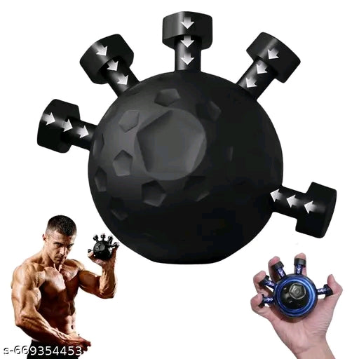 Krishan Enterprise six-claw grip ball, wrist forearm trainer, arm strengthener ball, grip strength exercise tool, fitness hand ball