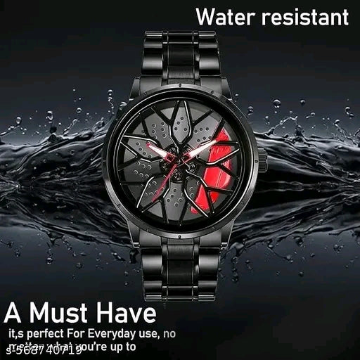 VortexSpin ShadowRotor HyperDrive RedCore PhantomWheel TurboMechanix Precision SteelFusion Series UltraSport Mechanical Spinner Watch Limited Edition.