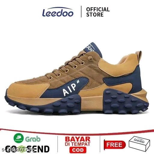 Top AIR Synthetic sneaker brown