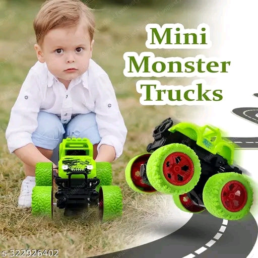 SALE FOR LIVE onster car Truck Toy Friction Powered Car Toy for Kids (Set of 4, Multicolor)
