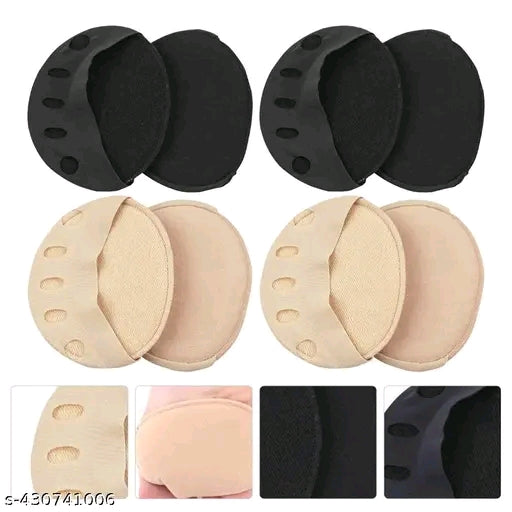 PACK OF 4 Foot Pads, Metatarsal Pads, Foot Pads for Heels Ball Foot Pad Feet Pads, Mortons Neuroma Pain Relief, Ball of Foot Cushions, Browsluv Forefoot Cushion Pads, Auparf Forefoot