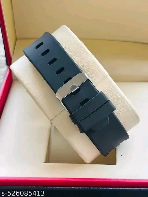 Brandnded Ring Diamonds Calendar Silicone Strap Casual Business Versatile Jewellery boys and men's Luxury Quartz Watches