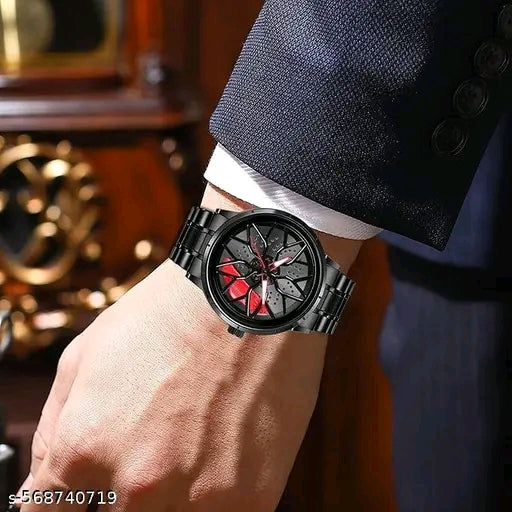 VortexSpin ShadowRotor HyperDrive RedCore PhantomWheel TurboMechanix Precision SteelFusion Series UltraSport Mechanical Spinner Watch Limited Edition.