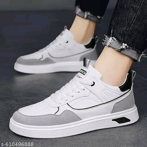 Classic White Sneakers | Lightweight Comfortable Shoes