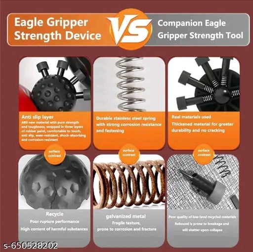 HAVENSTON Hand Grip Strengthener,Ultimate Finger Exerciser Strength Trainer Exercise Ball Hand Strengthener Hand Balls Workout Equipment for Men & Women