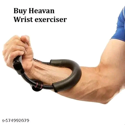 Heavan Advanced Adjustable Forearm Strengthener Wrist Exerciser Equipment for Upper Arm Workout and Strength Training, Forearm Muscle Strength Training Fitness Equipment-Black